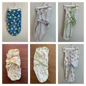 LOT/BUNDLE of 6 swaddles